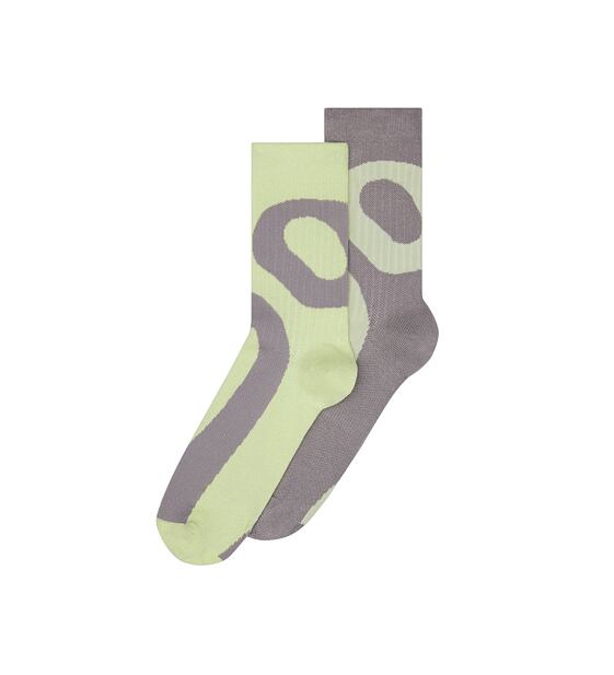 Socks On Liquid Logo Sock High 2-pack
