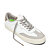 Dámské volnočasové boty Cariuma TOCA White Premium Leather Vintage White Suede Metallic Gold Sneaker