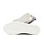 Mens leisure shoes Cariuma OCA Low Snake Skin Print Leather Sneaker