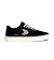 Womens leisure shoes Cariuma NAIOCA PRO Stripe Suede and Canvas Black