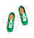 Womens leisure shoes Cariuma OCA Canvas Green