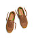 Womens leisure shoes Cariuma OCA Low Gum Sienna Brown Premium Leather Sneaker