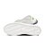 Mens leisure shoes Cariuma SALVAS White Leather Silver Cloud Logo Snake Skin Print Sneaker