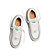 Mens leisure shoes Cariuma UBA PRO Smoke White Suede Off-White Mesh Black Logo Red Sneaker