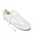 Womens leisure shoes Cariuma TOCA White Premium Leather Smoke White Suede Sneaker
