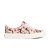 Mens leisure shoes Cariuma OCA Low Pale Lilac Parrot Print Canvas Sneaker