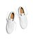 Mens leisure shoes Cariuma SALVAS White Leather Silver Cloud Logo Snake Skin Print Sneaker