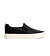 Womens leisure shoes Cariuma SLIP-ON Black Premium Leather Sneaker