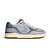 Mens leisure shoes Cariuma Skategoat C25 Onyx Grey Leather Faded Denim Logo Charcoal Grey Sneaker