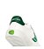 Womens leisure shoes Cariuma SALVAS White Leather Abundant Green Logo Sneaker