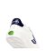 Womens leisure shoes Cariuma SALVAS White Leather Bright Navy Logo Sneaker