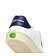 Womens leisure shoes Cariuma TOCA White Diamond Leather Smoke White Suede Blue Accents Sneaker