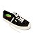 Womens leisure shoes Cariuma OCA Low Black Jaguar Print Suede Sneaker