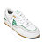 Pánské volnočasové boty Cariuma UBA Gum White Leather Green Logo Sneaker
