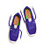 Womens leisure shoes Cariuma OCA Low Liberty Purple Suede Sneaker