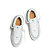 Womens leisure shoes Cariuma UBA Gum White Leather Green Logo Sneaker
