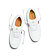 Mens leisure shoes Cariuma LUAN PRO White Premium Leather Black Logo Sneaker