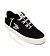 Womens leisure shoes Cariuma T20 PRO Black Suede and Mesh Ivory Logo Sneaker