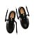 Womens leisure shoes Cariuma SALVAS Teak Black Leather Ivory Logo Sneaker