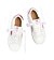 Womens leisure shoes Cariuma SALVAS White Leather Jazzy Pink Logo Sneaker