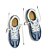 Mens leisure shoes Cariuma C25 Skategoat PRO Suede and Mesh Mirage Blue