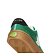 Womens leisure shoes Cariuma NAIOCA PRO Stripe Suede and Canvas Lush Green