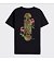 Cariuma T-Shirt Black Floral Skateboard