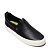 Pánské volnočasové boty Cariuma SLIP-ON Black Premium Leather Sneaker