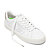 Womens leisure shoes Cariuma SALVAS White Premium Leather Ice Logo Metallic Gold Sneaker