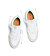 Womens leisure shoes Cariuma VALLELY White Leather Vintage White Suede Argentina Blue Logo Sneaker