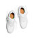 Mens leisure shoes Cariuma UBA White Premium Leather Ice Logo Sneaker