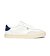 Womens leisure shoes Cariuma TOCA White Diamond Leather Smoke White Suede Blue Accents Sneaker