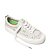 Womens leisure shoes Cariuma OCA Low Smoke White Suede Embroidered Sneaker