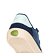 Womens leisure shoes Cariuma TOCA Nylon and Suede Bright Navy