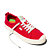 Dámské volnočasové boty Cariuma OCA Low Red Canvas Sneaker