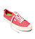 Womens leisure shoes Cariuma OCA Low Watermelon Canvas White Polka Dots Sneaker