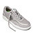 Womens leisure shoes Cariuma UBA Light Grey Suede and Mesh Charcoal Grey Logo Silver Accents Sneaker