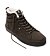 Mens leisure shoes Cariuma OCA Therma High All Teak Suede Boot