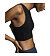 Womens Tank Top On Core 2-in-1 Crop
