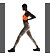 Womens Running Pants On Performance Tight 7/8 AOP
