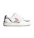 Mens leisure shoes Cariuma UBA White Leather and Suede Blush Pink Logo Silver Accents Sneaker