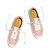 Womens leisure shoes Cariuma OCA Low Rose Canvas Sneaker