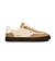 Womens leisure shoes Cariuma TOCA Teak Light Cream Nylon Latte Suede Sneaker