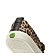 Mens leisure shoes Cariuma OCA Mary Jane Leopard Print Suede Sneaker
