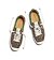 Womens leisure shoes Cariuma OCA Low Leopard Print Suede Sneaker
