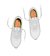 Womens leisure shoes Cariuma SUTAI Nylon and Soft Grain Leather Warm White
