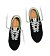 Mens leisure shoes Cariuma SUTAI Nylon and Suede Black