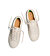 Womens leisure shoes Cariuma SALVAS All Almond Milk Premium Leather Plaza Taupe Logo Sneaker