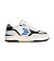 Mens leisure shoes Cariuma Skategoat C25 PRO Smoke White Suede Off-White Mesh Bold Blue Logo Black S