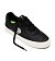 Mens leisure shoes Cariuma LUAN PRO Black Premium Leather Ivory Logo Sneaker